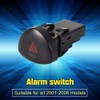 Kuuleyn Alarm Switch, 8200060036 Hazard Switch Button for Clio MK