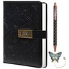 TIEFOSSI Diary with Lock for Women Girls, Lined Locked Journal,