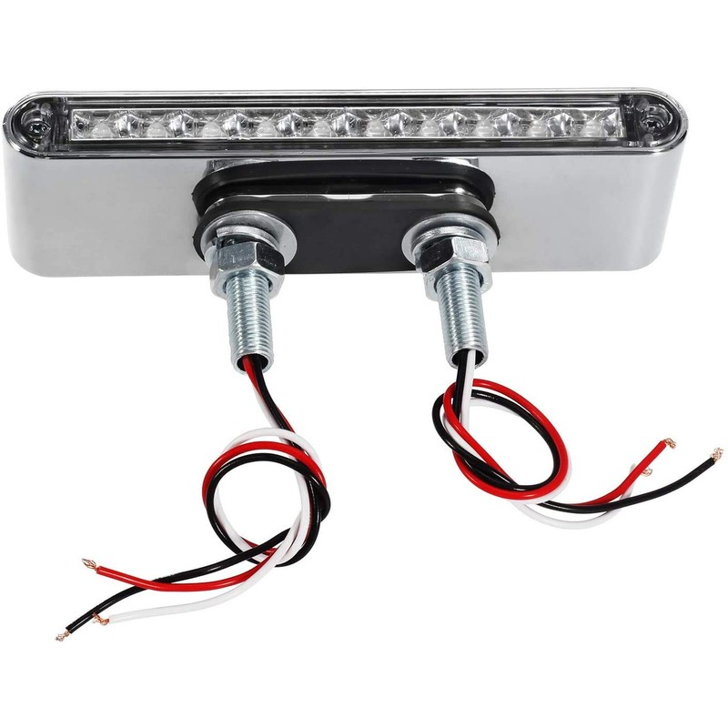 Partsam 2Pcs 6.5" Double Face Truck Semi Trailer Light Bars