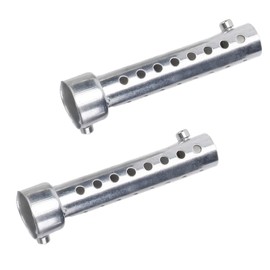 Alpha Depot Inner Silencer Inner Baffle General Purpose Silencer Motorcycle Scarf (Long, 1.4 inches (35 mm) x 2 Pieces