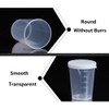 Re-useable Transparent Plastic Beakers Graduated Measuring Specimen Cup 50ml PP