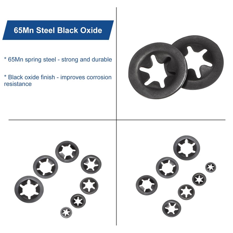 QUARKZMAN Pack of 120 Inner Mandrel Star Discs M4, Quick
