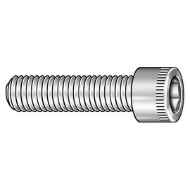 1"-8 x 3-1/4" Black Oxide Alloy Steel Socket Head Cap Screw, 10 pk.