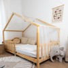 Joyseedi Letto a cielo con stelle luminose, letto a baldacchino,