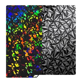 HzdaDeve 264x276MM for Kobra S1 Combo Build Plate PEI PEO Sheet Double Sided Smooth Board Heated Bed Spring Steel Flexible Platform for Anycubic Printer Accessories Replacement (PEO+Debris)