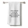 Funny Kitchen Dish Towel, Sarcastic Gift for Women