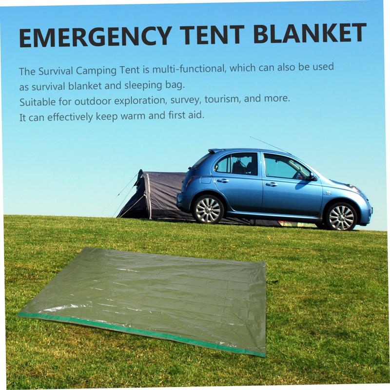 Mipcase Emergency Survival Tent Blanket Multi-Purpose Outdoor Sleeping Bag for