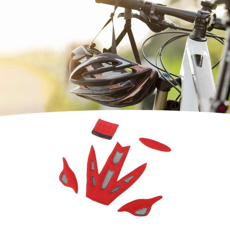 Helmet Padding Kit Sponge Shock Absorption Protective Mat for Motorcycle