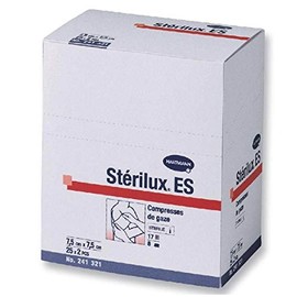 Hartmann Sterilux Es Sterile Dressings 7.5 x 7.5 cm (Pack of 25)