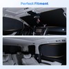 Canvcle Sunshades for 2025 2026 Toyota 4Runner Accessories Windshield Sun