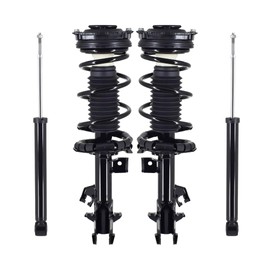 PM Auto Front - Rear Set of 4 Quick Complete Strut-Shock For 2007-2012 Nissan Versa