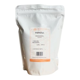 Papaína 250 Gramos En Polvo Grado Alimenticio