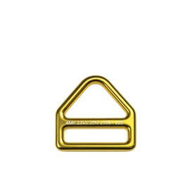 Heavy-Duty Steel Triangle D-Ring – Multipurpose Equipment Connector Ring, Black Finish (GLD)