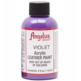 Angelus Acrylic Leather Paint, 4 oz, Violet