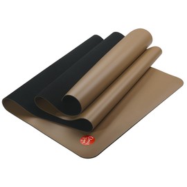 Clever Yoga - Premium Liquid Balance Yoga Mat, 4.5mm Thick Exercise Mat for All Yoga Types, Pilates, Gym & General Fitness - Extra Safe with Grip, Workout Mat for Home or Travel - Includes Fit Mat Bag, Black, 73" x 27" (Brown)
