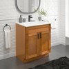 Maple Shaker Sink Base Bathroom Vanity 24"/30"/36" Width (30" Width)