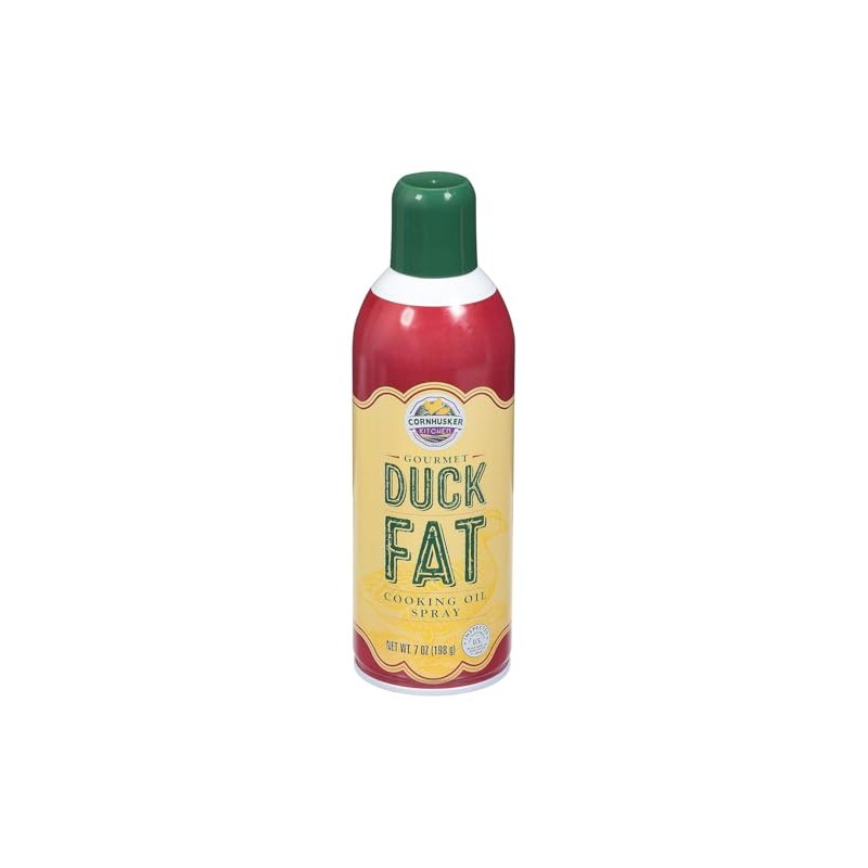 Cornhusker Kitchen Duck Fat Cooking Spray - All-Natural Gourmet Cooking