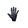 BIONIC Women's Cross-Training Full Finger Gloves, Gray/Purple, Large