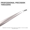 Pretty memory Pointed Tweezers for Eyelash Extensions, Stainless Steel Precision