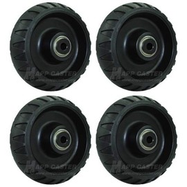Stryker Stretcher 6" x 2" Replacement Wheels - Set of 4 - Mapp Caster