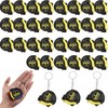 30 Pack Small Tape Measure Keychains,Mini Tape Measures Retractable,Pocket Measurement