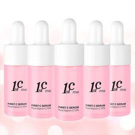 Liz K First C Pink Serum Vitamin C Ampoule 5pcs / 리즈케이 퍼스트C 핑크 세럼 비타민씨 앰플 5개