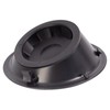 TRQ Front Right Fog Light Hole Cover Black Passenger Side