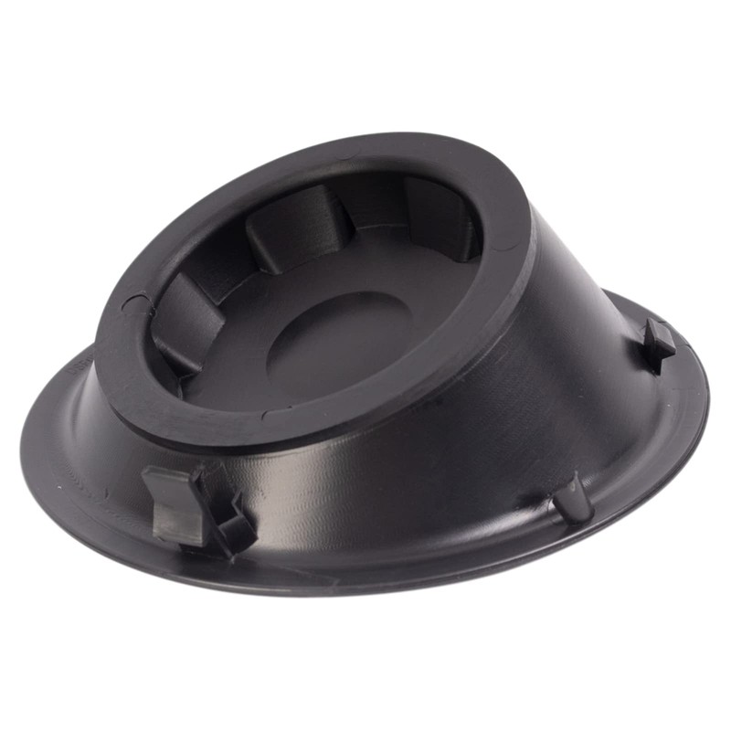 TRQ Front Right Fog Light Hole Cover Black Passenger Side