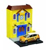Bburago STREET FIRE BBURAGO CITY POST OFFICE Playset with Renault