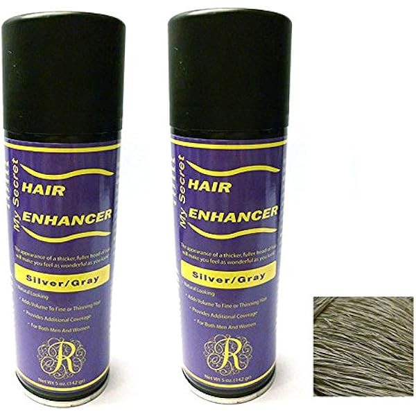 My Secret Hair Enhancer SILVER/GREY for thinning hair loss 5