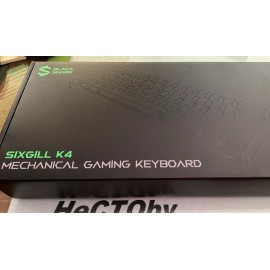 BLACK SHARK MECHANICAL KEYBOARD GAMING RGB BACKLIT WIRED PROGRAMMABLE SIXGILL K4