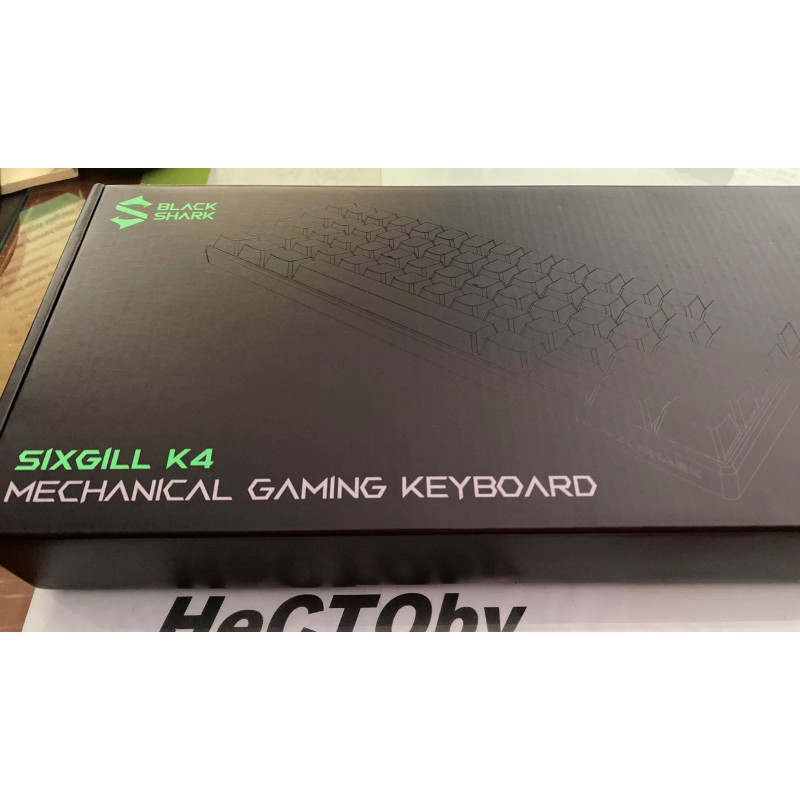 BLACK SHARK MECHANICAL KEYBOARD GAMING RGB BACKLIT WIRED PROGRAMMABLE SIXGILL