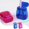 Alriedy Pencil Sharpener with Container, Pack of 4 Sharpeners with