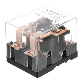 PATIKIL AC12V 80A Electromagnetic Relay, High Power Relay DPDT 2NO 2NC 8 Terminals Din Rail Mounting