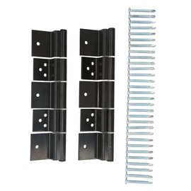 RV Entry Door Hinge, RV Entry Door Friction Hinge Kit Alloy Steel Black for 5th Wheel Travel Trailer Motorhome,RV Spare Parts