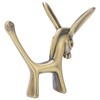 Donkey Ring Holder Donkey Statuette Durable Zinc Alloy Retro Style