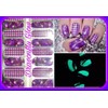 Classy Claws Color Nail Polish Strips, 16ct. Custom. Dragonfly Glow.