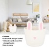 Storage Basket Rugged Lovely Small Bunny Attractive Decorative Home Furnishing