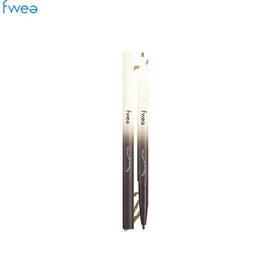 FWEE All Twin Dual Liner 0.09g*2ea, Color:02 Veil Brown