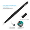 3PCS Precision Tweezers Set, Upgraded ESD high-end anti-static for Craft,