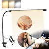 LED Desk Lamp with Clamp, Long Flexible Gooseneck Bendable Desk