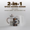 STOKE VOLTAICS Electric French Press Coffee Maker, 120V Boil Water