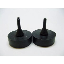 Jurassic Classic Auto Parts 2x Pontiac Rear Rubber Trunk Deck Lid Weatherstrip Stoppers Bumpers NOS GTO