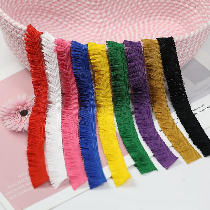 Macrame Tassel Lace (Black)