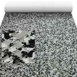 HZshark Boat Flooring EVA Foam Boat Decking Camo Self-Adhesive Marine Deck Boat Flooring Non-Slip Boat Mat EVA Foam Decking Sheet for Motorboat Kayak Yacht RV Swimming Pool Golf Cart Snow 94"x35"