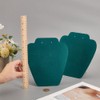 FINGERINSPIRE 2 PCS Velvet Jewelry Necklace Display Stand 7.68 inch