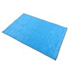 Picnic Blanket Blue Portable Foldable Outdoor Waterproof Sand Resistant Beach