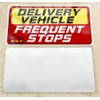 Delivery Driver Car Sticker 9 × 4.3 Inches Reflective Delivery