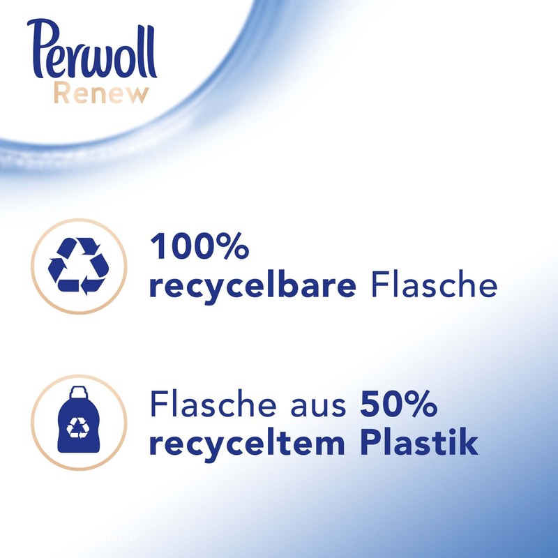 Perwoll Renew und Repair Weiß und Faser Feinwaschmittel, 24 (1x