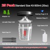 Disposable Paint Cups for Spray Gun,Mixing Cups 20 Ounce (600ml)